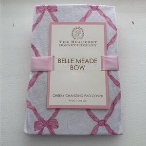 TBBC Belle Meade Bow Changing Pad Cover